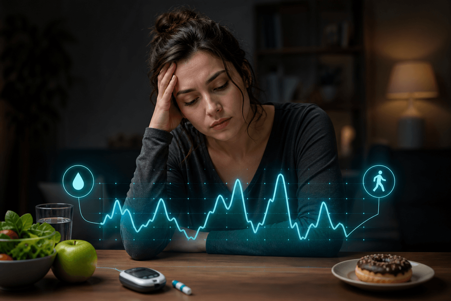 Fluctuations de la glycémie : symptômes et traitement